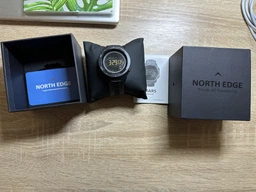 Мужские спортивные часы North Edge Mars 5BAR Black (363319021)