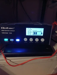 Интеллектуальное микропроцессорное зарядное устройство Qoltec 12V/24V LCD (5901878524917) фото от покупателей 4