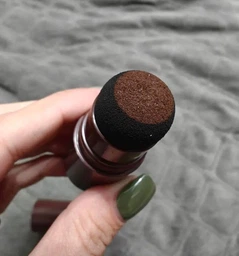 Пудра для волос в стике Lakerain Hairline Powder Dark Brown 4, темно-коричневый, водостойкая, для маскировки залысин и тонирования бровей (122206336) фото от покупателей 1