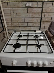 Газова плита Grunhelm G4FG6612W-0 фото от покупателей 2
