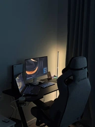 Компьютерный стол GamePro GD012 Black фото от покупателей 6