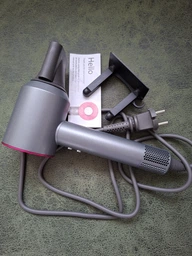 Фен для волосся Leafless Hair Dryer професійний потужний фен 1 насадка 1600 Вт Macarun фото от покупателей 1