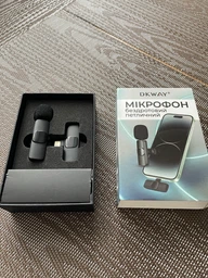 Микрофон петличный беспроводной для iPhone (5-14) Lightning шумоподавления для блоггера видео интервью Plug&Play DKWAY FL-21 черный фото от покупателей 3