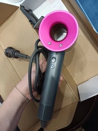 Фен для волосся Leafless Hair Dryer професійний потужний фен 1 насадка 1600 Вт Macarun фото от покупателей 1