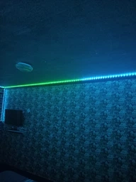 Світлодіодна RGB стрічка комплект 20м з пультом на 44 кнопки та Bluetooth, 18 світлодіодів на метр, USB 5V фото від покупців 1