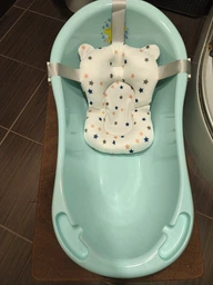 Матрацик для купання дитини "Bath&Care" з кріпленням у ванночку білий з зірочками (SC1001) фото від покупців 2