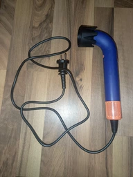 Профессиональный фен для волос Hair Dryer + насадка, 1600 Вт синий ( Supersonic HD18 )