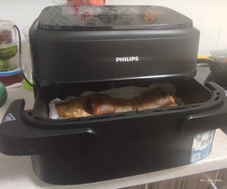 Мультипечь PHILIPS Ovi Dual NA150/00 с двумя корзинами фото от покупателей 5