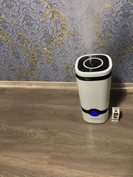 Зволожувач повітря великий для дому Ultrasonic Air Humidifier настільний з аромадифузором 4Л фото від покупців 1