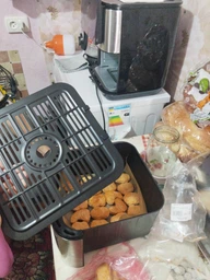 Многофункциональная мультипечь айрогриль Rainberg AIR FRYER GRILL на 12,5 литров Аэрогриль, фритюрница без масла, аэрофритюрница 4200 Вт фото от покупателей 6