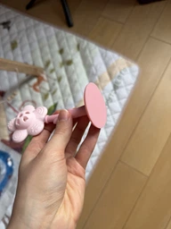 Брязкальце, гризунок-прорізувач на присосці Mommy Bag Квіточка Рожева