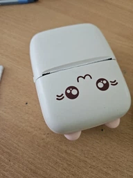 Портативний міні принтер термопринтер Mini printer Pink +2 вида паперу ( звичайний, самоклеючий,кольоровий) фото від покупців 9