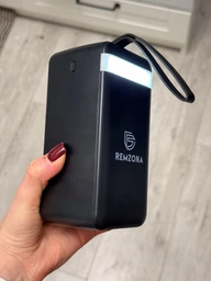 Повербанк 20000 mAh 22.5W с быстрой зарядкой PD/QC Remzona Extrinity 20X для телефона apple айфона samsung универсальный повер банк 20 000 мощный портативный пауербанк для iphone самсунг роутера планшета смартфона павербанк черный з Type-C + кабель фото от покупателей 1