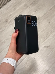 Повербанк 20000 mAh 22.5W с быстрой зарядкой PD/QC Remzona Extrinity 20X для телефона apple айфона samsung универсальный повер банк 20 000 мощный портативный пауербанк для iphone самсунг роутера планшета смартфона павербанк черный з Type-C + кабель