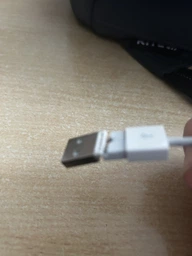 Кабель для зарядки iPhone длиной 1 метра с разъемом Apple Lightning to USB зарядка для айфона 1M шнур для iPad Cable IOS White фото от покупателей 1