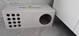 Когтеточка-лежанка для кошек Say Meow Grace гофрокартон, 67х27х24 см (8040190103008) фото от покупателей 3