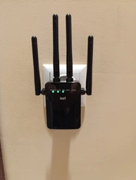 Wi-Fi репітер (підсилювач) 1200Мб/с для роутера, дводіапазонний 2.4G + 5G вай фай ретранслятор посилювач сигналу - WIFI повторювач з LAN портом - розширювач покриття мережі до 250м² фото від покупців 2
