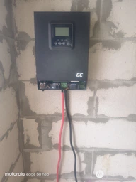 Инвертор Green Cell Solar Inverter Off Grid converter with MPPT Solar Charger 12VDC 230VAC 1000VA/1000W Pure Sine Wave, INVSOL01