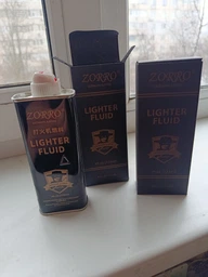 Паливо для заправки запальничок Zorro 133 ml фото від покупців 1