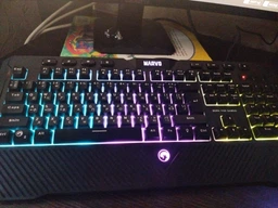 Клавіатура дротова ігрова з підсвіткою MARVO K656 USB Black