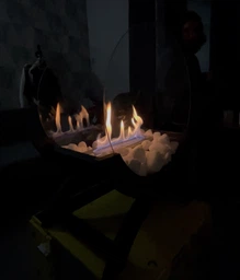 Підлоговий біокамін Senator для квартири без диму (Білий) фото від покупців 5