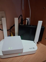 Бесперебойник ИБП для WI-Fi роутера с аккумуляторами 18650 12V, 9V, 5v источник бесперебойного питания павербанк для маршрутизатора WI-Fi модема 18Вт (13 600мАг)