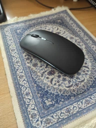 Мышка беспроводная бесшумная компьютерная Art Planet Mouse Pro 3 Slim для макбука ПК и ноутбука аккумуляторная безпроводная 2в1 Bluetooth и USB 2.4ГГц плоская Slim с RGB подсветкой к мак компьютеру игровая 400мАг фото от покупателей 12