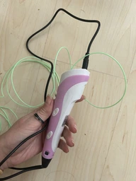 Пластик для 3D ручки набір Еко пластику Smart PLA 3D-PEN filament PLA для 3D-ручок 1.75 мм / 210 метрів (21 колір по 5 м) фото від покупців 17