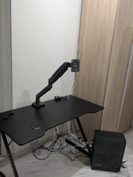 Настольное крепление для монитора RZTK NB-F100A 22-35'' до 12кг VESA 75x75/100x100мм Black + кабель USB3.0 1.5 м фото от покупателей 2