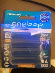 Аккумулятор Panasonic Eneloop AA 1900mAh белый, блистер 4 шт. фото от покупателей 6