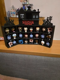 Тематическая Полка Большой Раскладной Дом для Фигурок Stranger Things Kinder Joy Funko Pop Stand / Display / Для 24 Фигурок из Сериала Очень странные дела фото от покупателей 5