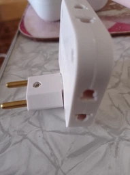Адаптер (трійник) для розетки WALKER WH-03 white