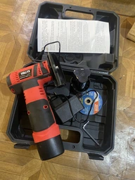 Акумуляторна Шліфувальна Міні-Болгарка, Кутова Машинка Портативна 500W, Шліфмашина У Кейсі Червоний