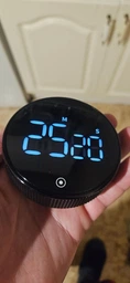 Кухонный таймер электронный с магнитным креплением и цифровым LED дисплеем секундомер будильник до 99 минут 3хААА UKC