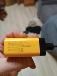 Мережевий зарядний пристрій Блок живлення для телефону Maerknon 240W 2 USB A + 3 USB Type-C Швидке заряджання PD+QC3.0 Блок заряджання для Samsung, IPhone, Xiaomi, Redmi, Huawei, Realme 674 White