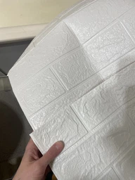 Декоративная 3D панель Sticker Wall самоклейка под кирпич Бирюза 700х770х3мм (002-3) SW-00000573 фото от покупателей 4