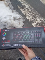 Клавіатура Xtrike ME GK-979 5 colors-LED Mechanical Red Switch USB Black (GK-979) фото від покупців 1