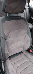 5D Чехлы на сиденья для MITSUBISHI L200 2006-2015 Autovalom Flannel черные с серой вставкою фото от покупателей 1