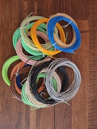 Пластик для 3D ручки набір Еко пластику Smart PLA 3D-PEN filament PLA для 3D-ручок 1.75 мм / 210 метрів (21 колір по 5 м) фото від покупців 16