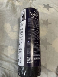 Комірці перукарські паперові Etto BLACK, пласт. втулка, 5*100шт.