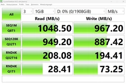 Портативний SSD Kingston XS1000R BOC 2TB USB 3.2 Gen2 Type-C 3D NAND Red