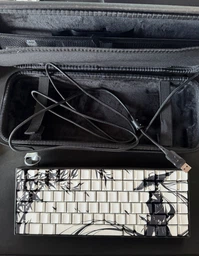 Клавіатура WLMOUSE YING75 Forged Carbon Fiber White Side-Engraved PBT Double-Shot Nightfall Gateron Custom фото від покупців 1