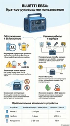 Портативна Зарядна електростанція станція Bluetti EB3A 268Wh 600W фото от покупателей 2