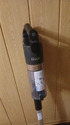 Вертикальный аккумуляторный беспроводной пылесос без мешка LEVOIT LVAC-200, Автономия 50 мин., LED подсветка, 180W, Емкость 0.75 л, HEPA фильтр 5 ступеней, Серый фото от покупателей 3