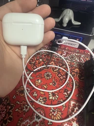 Бездротові вакуумні навушники блютуз Lexego Air Pro 2 для телефона айфона Apple iOS Android бездротова зарядка активне шумозаглушення та миттєве підключення по Bluetooth White prg3b-w фото від покупців 9