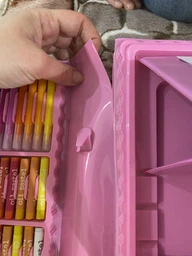 Набор для рисования 176 предметов UFT Art Set Pink с мольбертом фото от покупателей 1