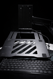 Держатель ноутбука для кронштейна OfficePro LH524B Black фото от покупателей 1