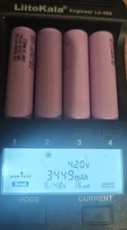 Аккумулятор Samsung 18650 Li-Ion INR18650-35, 3350mAh, 8A, 4.2/3.6/2.5V Pink (YT12402) фото от покупателей 5
