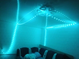 Светодиодная лента LED RGB Bluetooth 100 LED гирлянда умная с приложением 10 метров фото от покупателей 15