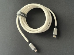 Кабель CABLETIME USB Type C- USB Type C 1 м 5А/PD240W швидка зарядка White (CU07H) фото від покупців 1